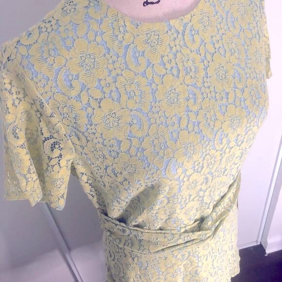 NWT! Chelsea28 Twist Waist Asymmetrical dress Size Medium - Picture 3 of 7